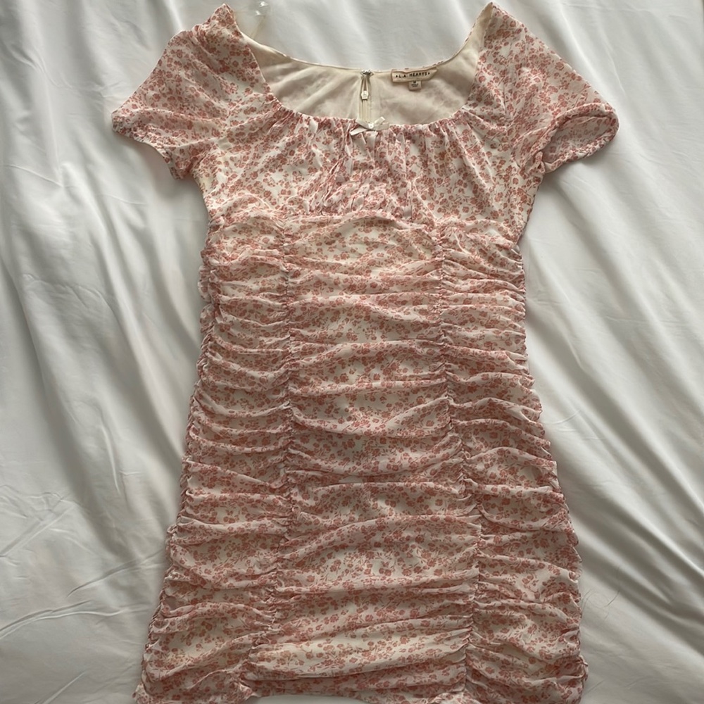 LA Hearts Floral Mini Dress